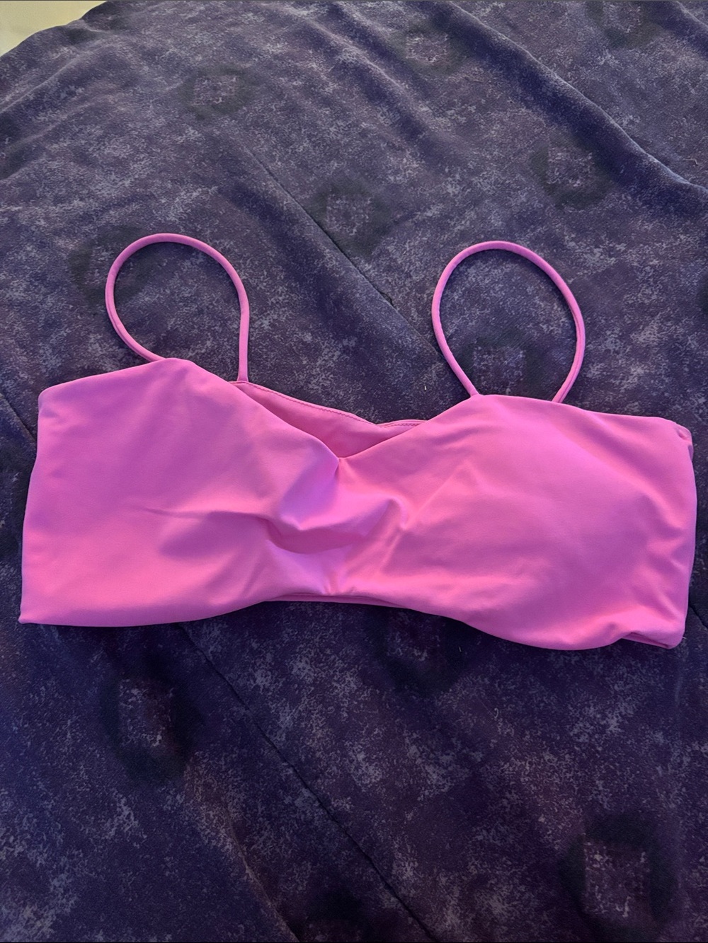 Pink Sports Bra